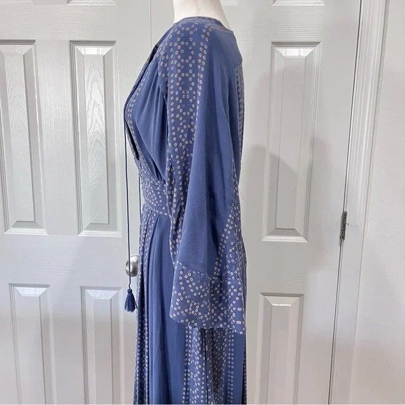 Free People Modern Kimono Boho Dress Size 8 - Picture 4 of 12